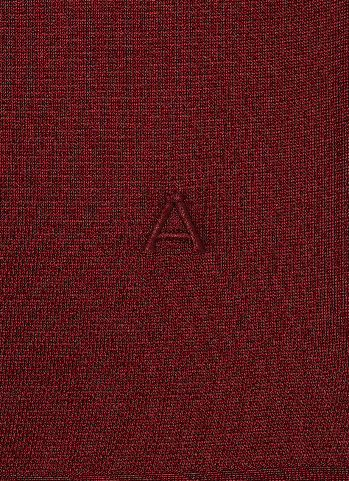 High Shine Tank top ALAÏA BURGUNDY HIGH SHINE TANK TOP